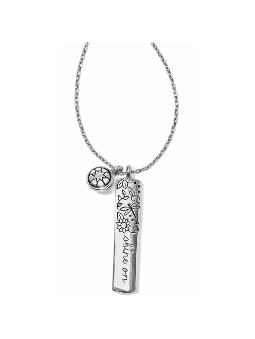 Brighton Every Little Thing Shine on Necklace Pink Swarovski Crystal